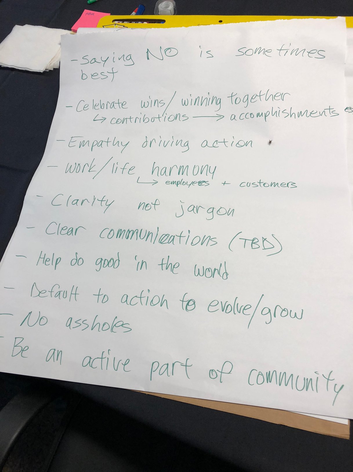 to Values Image Relay’s Core Values